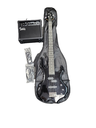 Glarry Burning Fire Bass Pack, Black