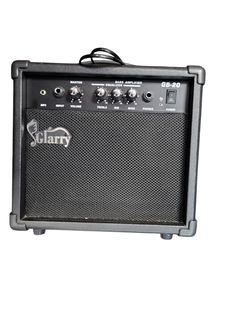 Glarry Burning Fire Bass Pack, Black