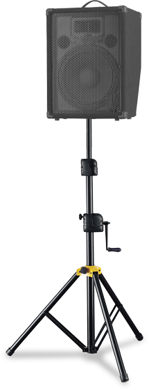 Hercules SS710B Gear Up Speaker Stand w/ EZ Adaptor