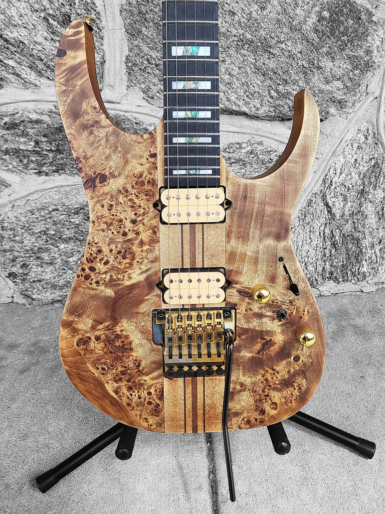 Ibanez Premium RGT1220PB Electric Guitar, Antique Brown Stained, DEMO