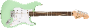 Squier FSR Affinity Series Stratocaster, Laurel Fingerboard, White Pickguard, Surf Green