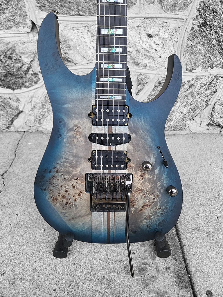 Ibanez Premium RGT1270PB Electric Guitar, Cosmic Blue Starburst Flat - DEMO