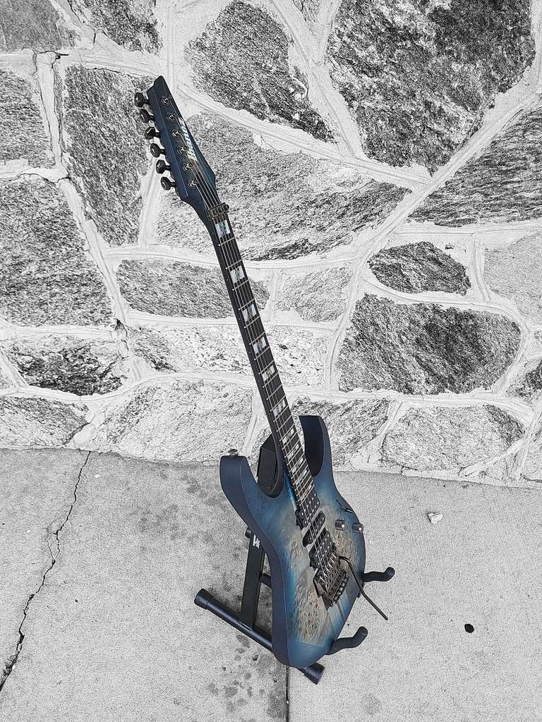 Ibanez Premium RGT1270PB Electric Guitar, Cosmic Blue Starburst Flat - DEMO