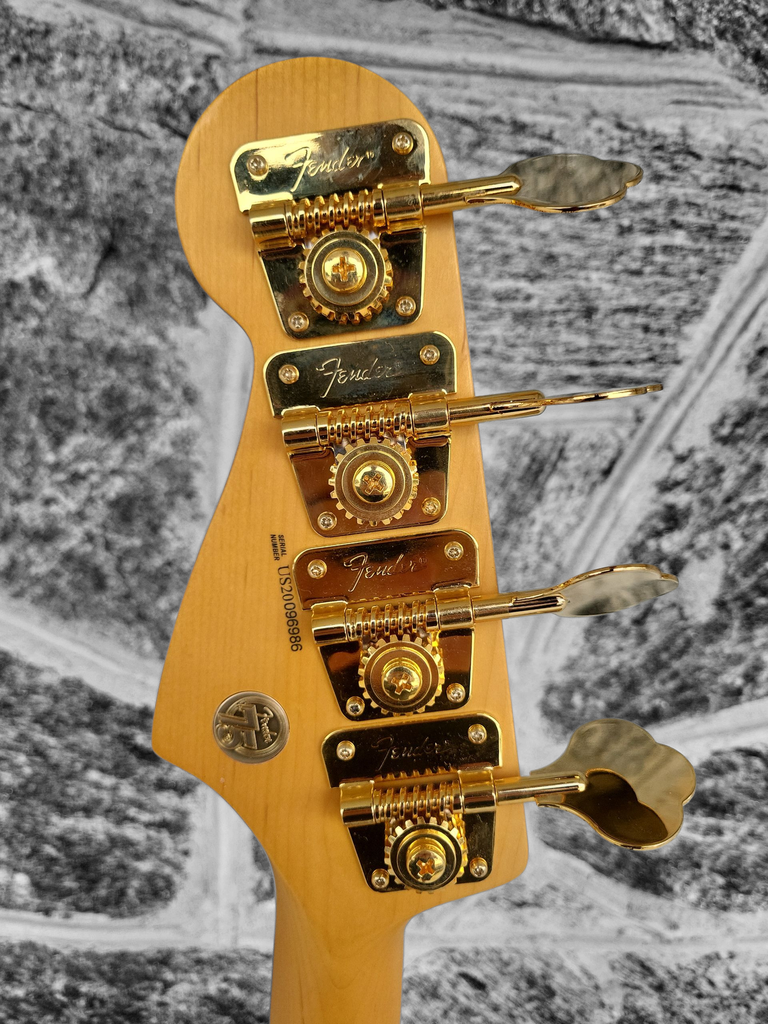 Fender 75th Anniversary Commemorative Jazz Bass, Rosewood, 2-Color Bourbon Burst