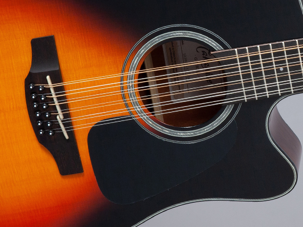 Takamine GD30CE-12 Dreadnaught 12-String Acoustic Electric Guitar, Brown Sunburst
