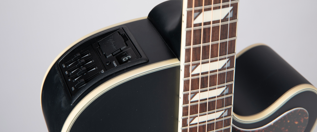 Takamine GN73CE NEX Body Acoustic Electric Guitar, Satin Black