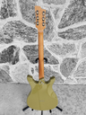 GCI God City Instruments Deconstructivist Baritone Guitar - Gloss Olive Drab w/ Case
