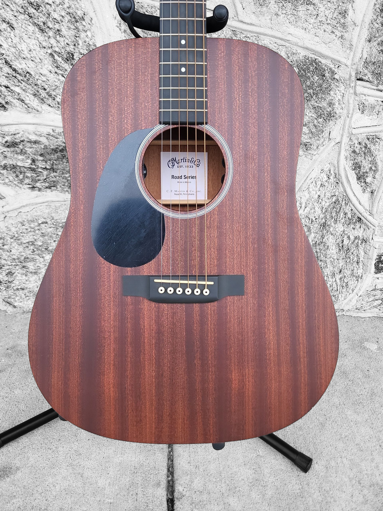 Martin Road Series D10EL-01 Dreadnought Solid Sapele Lefty with Soft Case