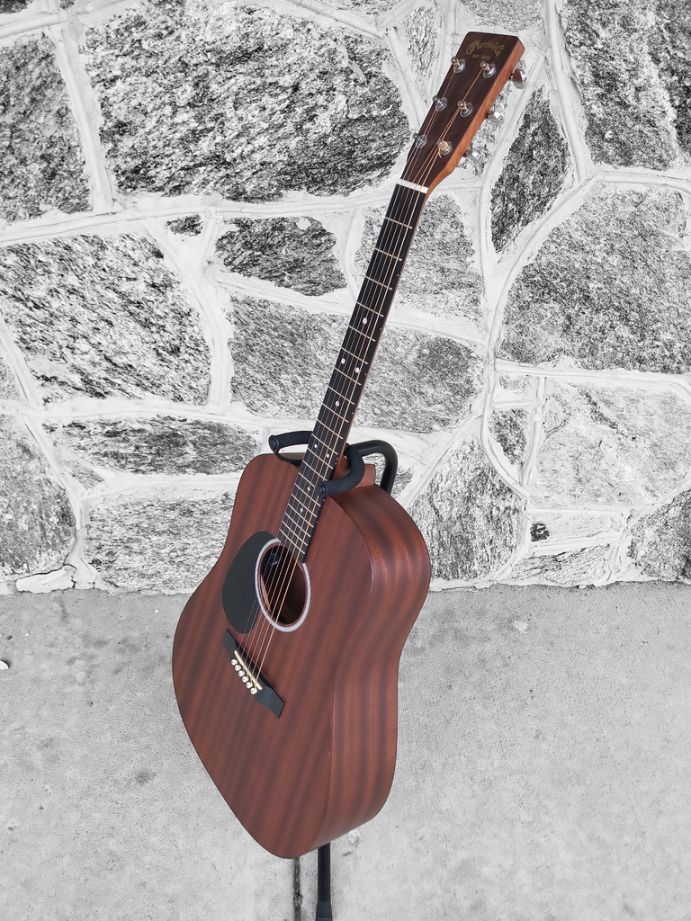 Martin Road Series D10EL-01 Dreadnought Solid Sapele Lefty with Soft Case