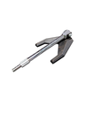 Quik Lok Short Tilting Mic Stand, Chrome