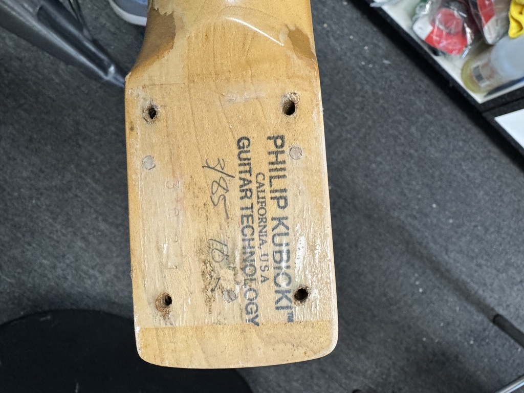 1985 Philip Kubicki Strat Style Guitar (Kubicki Neck, ESP Body)