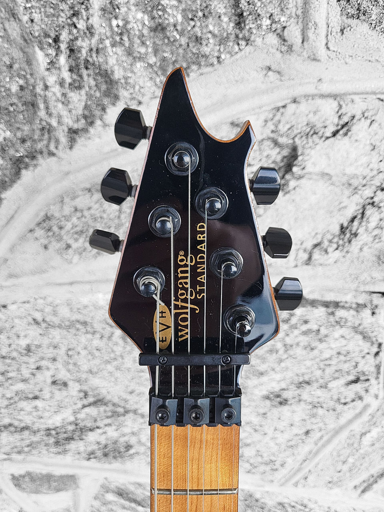 EVH Wolfgang Standard with EVH Case, Stryker Red