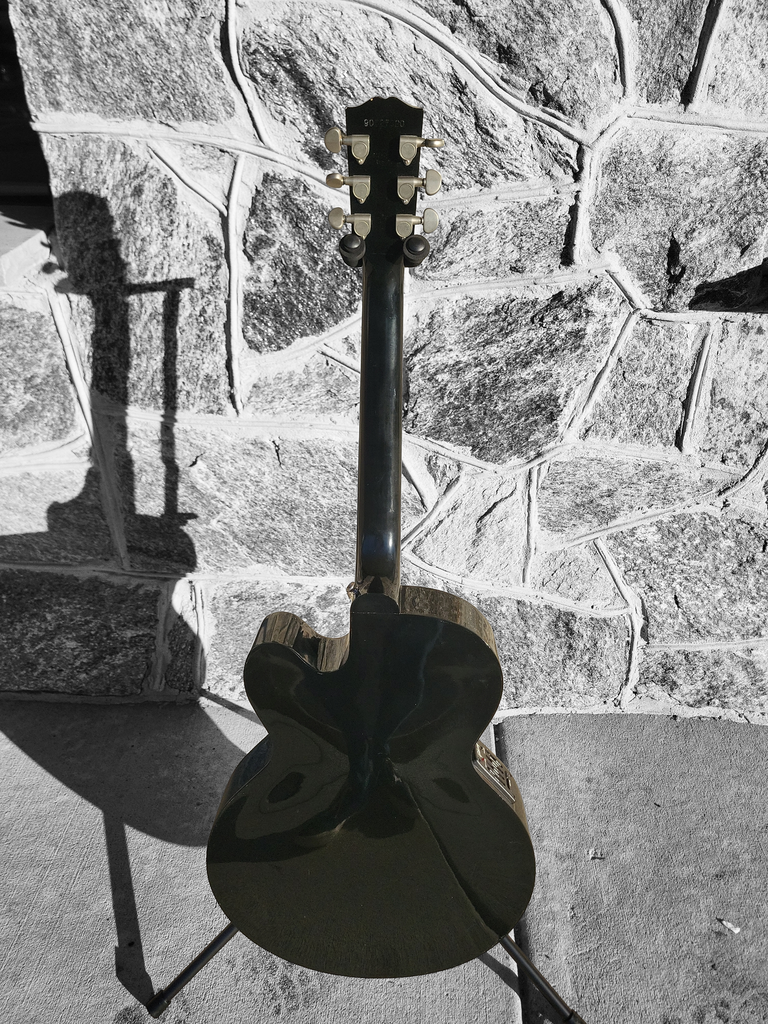 1997 Gibson EC-10 Acoustic Electric, Ebony, with Case