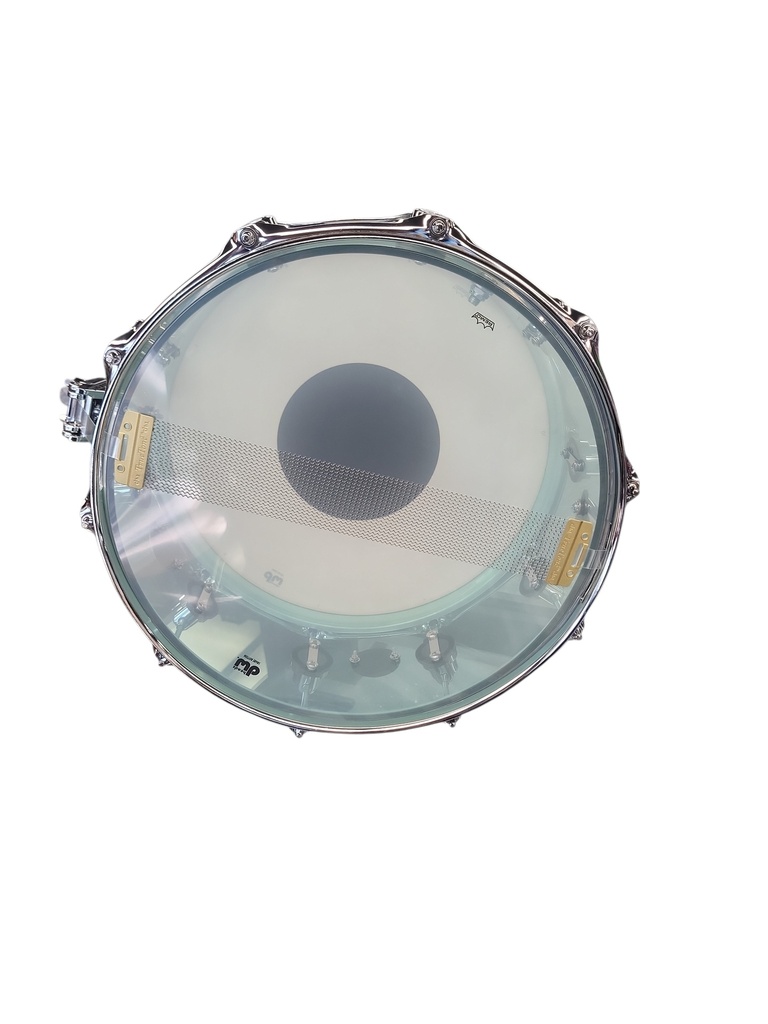 DW Design Series Acrylic Snare, Sea Glass, 14x6