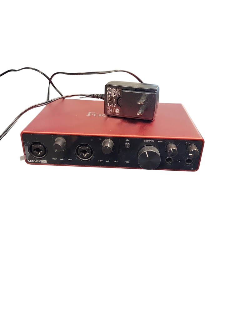 Focusrite Scarlett 8i6 3rd Gen USB Audio Interface 2019 - Present - Red / Black