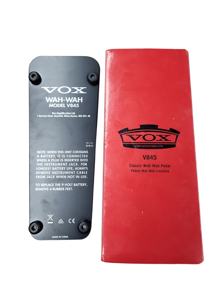 Vox V845 Wah Pedal