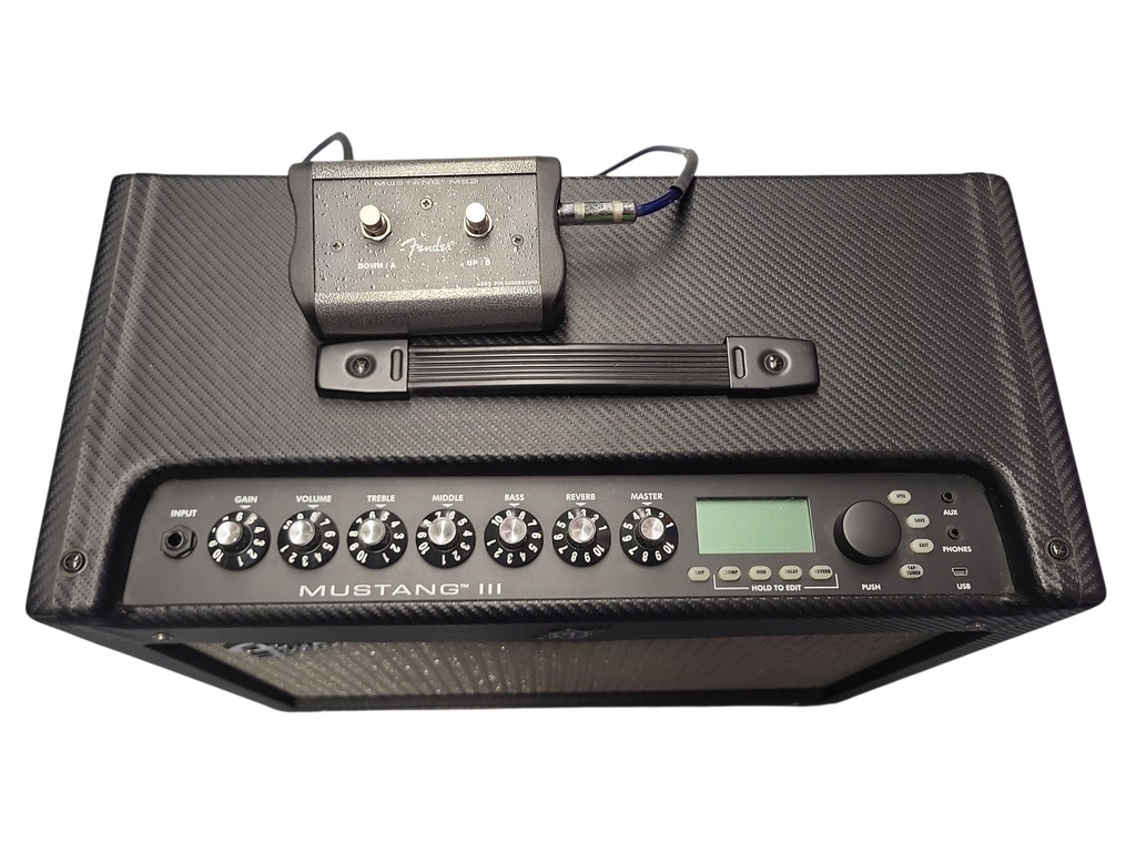 Fender Mustang III Guitar Combo with Footswitch