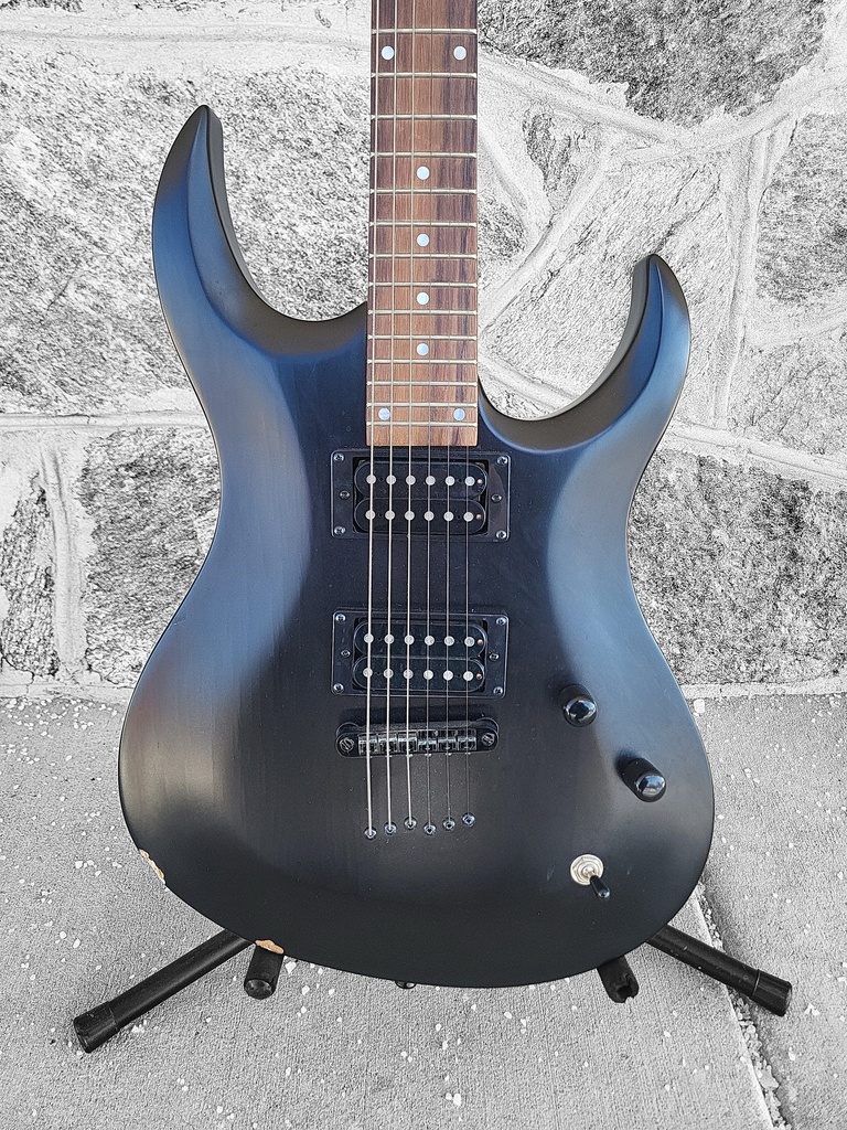 Washburn GWL Electric Guitar, Black, HH