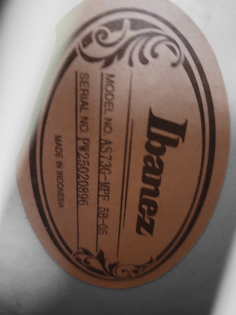 Ibanez Artcore AS73G Semi-Hollow Electric Guitar, Metallic Purple Flat