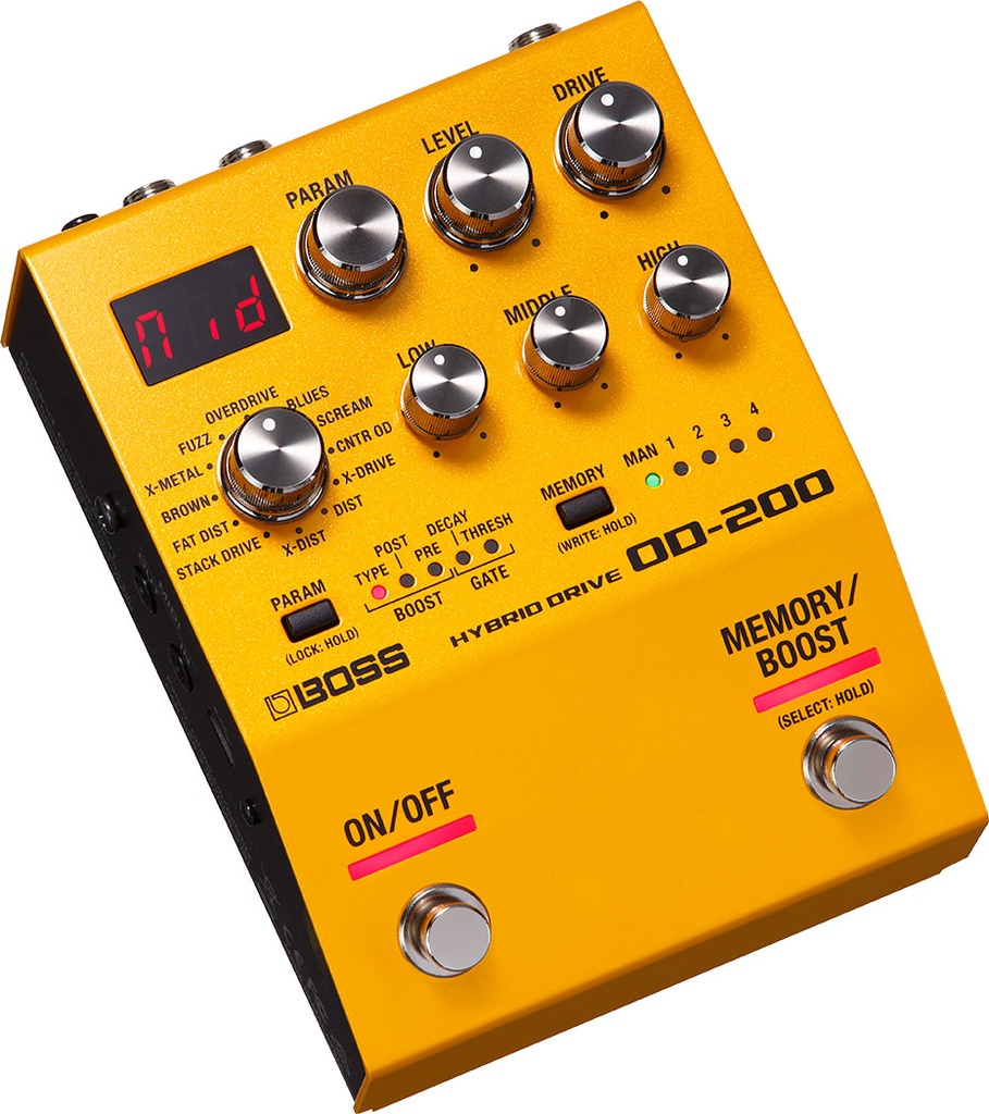 Boss OD-200 Hybrid Drive Pedal 