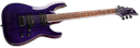 ESP Ltd H-200, Flame Maple, See-thru Purple