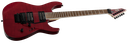 ESP Ltd M-200, Flame Maple, See-thru Red
