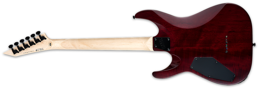 ESP Ltd MH-200, Quilted Maple, See-thru Black Cherry