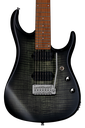 Sterling by Music Man JP157 Flame Maple, Trans Black Satin