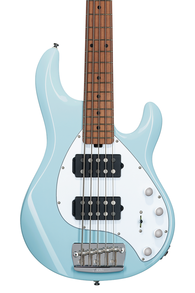 Sterling by Music Man StingRay 5 HH RAY35HH, Daphne Blue