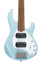 Sterling by Music Man StingRay 5 HH RAY35HH, Daphne Blue