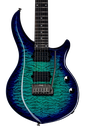 Sterling by Music Man Majesty MAJ200X Quilted Maple, Cerulean Paradise