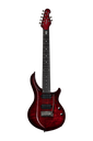 Sterling by Music Man Majesty MAJ270X Flame Maple, Royal Red