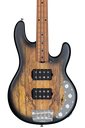 Sterling by Music Man StingRay 5 HH RAY35HH Spalted Maple, Natural Burst Satin