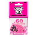 Ernie Ball .60mm Pink Everlast Picks 12-pack  