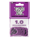 Ernie Ball 1.0mm Purple Everlast Picks 12-pack  