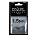 Ernie Ball 1.5mm Black Mini Prodigy Picks 6-pack  