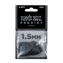 Ernie Ball 1.5mm Black Shield Prodigy Picks 6-pack  