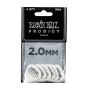 Ernie Ball 2.0mm White Sharp Prodigy Picks 6-pack  