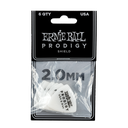Ernie Ball 2.0mm White Shield Prodigy Picks 6-pack  
