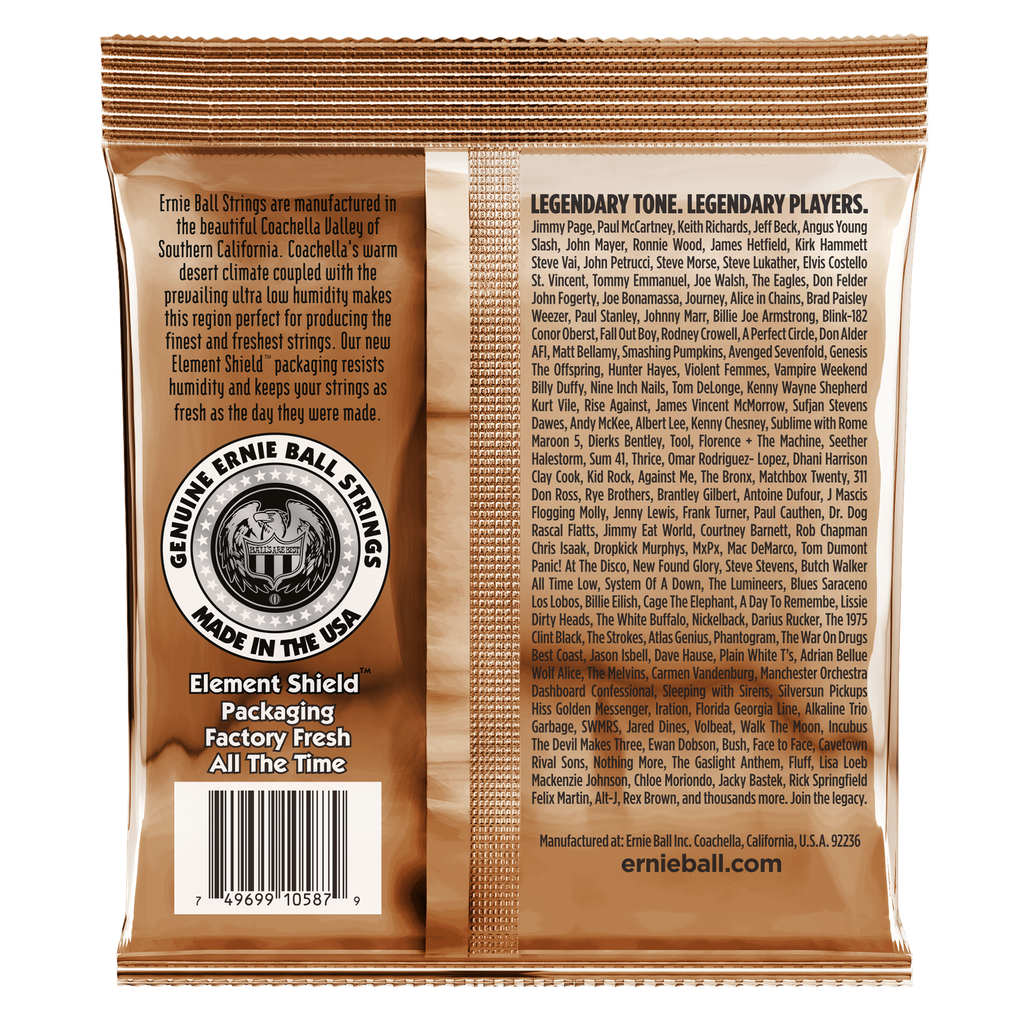 Ernie Ball Earthwood Custom Light Phosphor Bronze Acoustic Guitar Strings - 11.5-54 Gauge