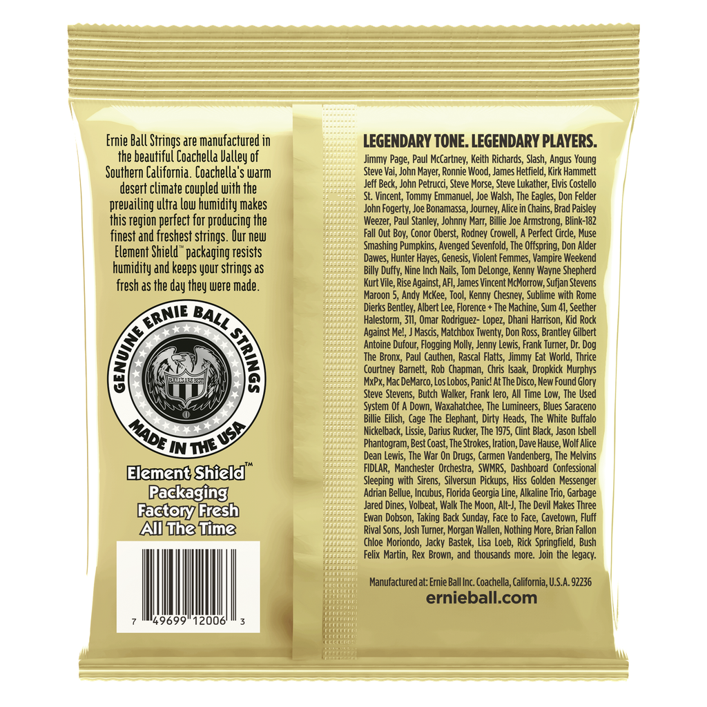 Ernie Ball Earthwood Extra Light 80/20 Bronze Acoustic Guitar Strings - 10-50 Gauge