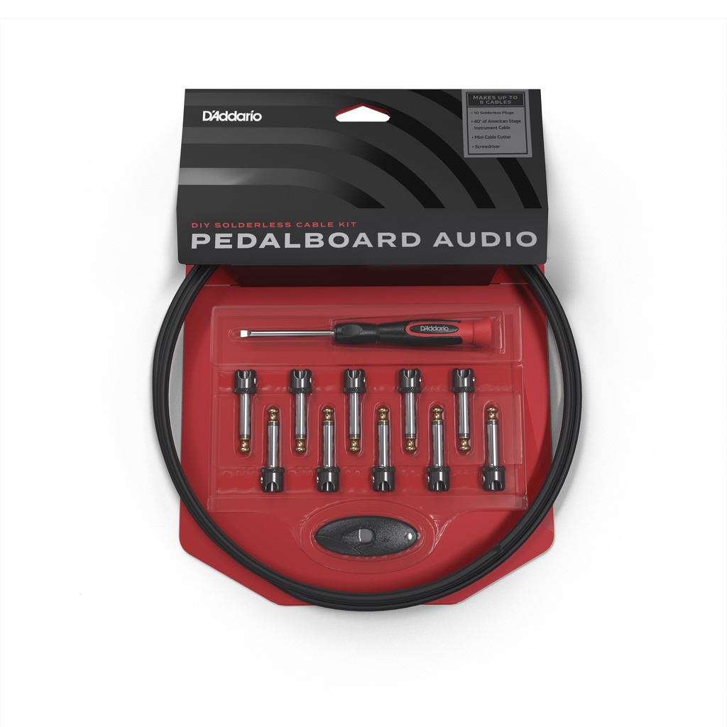 D'Addario DIY Solderless Cable Kit with Mini Plugs