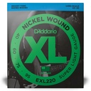 D'Addario 40-95 Super Light, Long Scale, XL Nickel Bass Strings