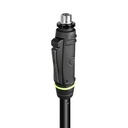 Gravity Microphone Stand With Round Base And One-Hand Clutch