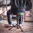 Gravity Foldable Musician's Stool / Drum Throne
