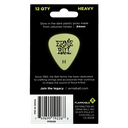 Ernie Ball Super Glow Cellulose Picks Heavy 12-pack  