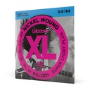 D'Addario XL Nickel Wound Electric Strings, Super Light Plus, 9.5-44, EXL120+