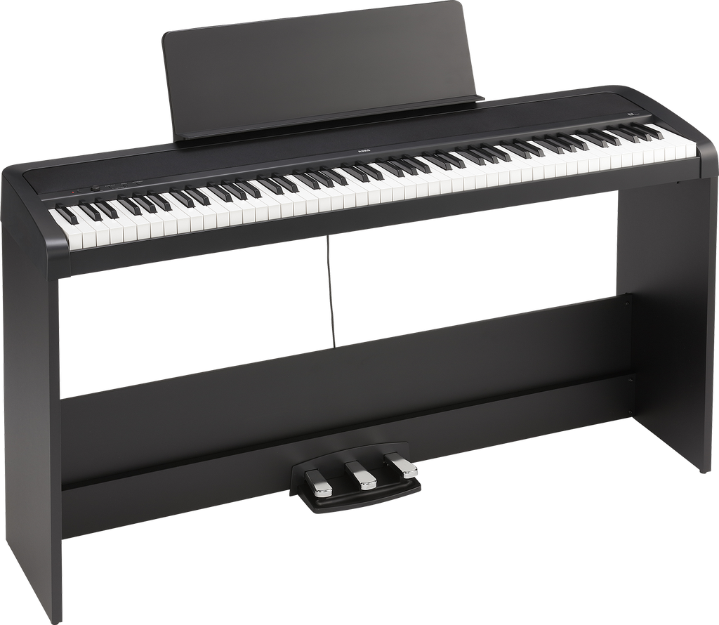 Korg B2SPBK 88-Key Digital Piano w/ stand, Black