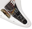 EMG David Gilmour Pro Series Pickguard with SPC & EXG Accy- White Pearloid 3 Ply PG w/ Ivory PU's