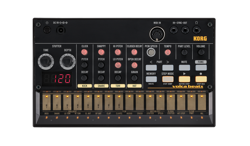 Korg VOLCABEATS Analog Rhythm Machine